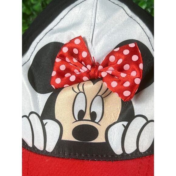 Disney Girls Minnie Mouse Baseball Cap with 3D Bow, Age 2-4, Black - Picture 2 of 8